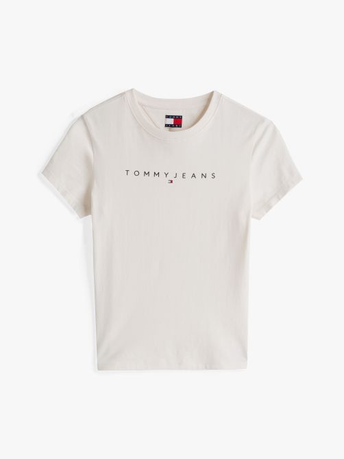 Logo Crew Neck Slim T-Shirt