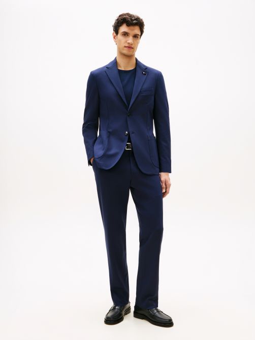 Jersey Pressed Crease Trousers