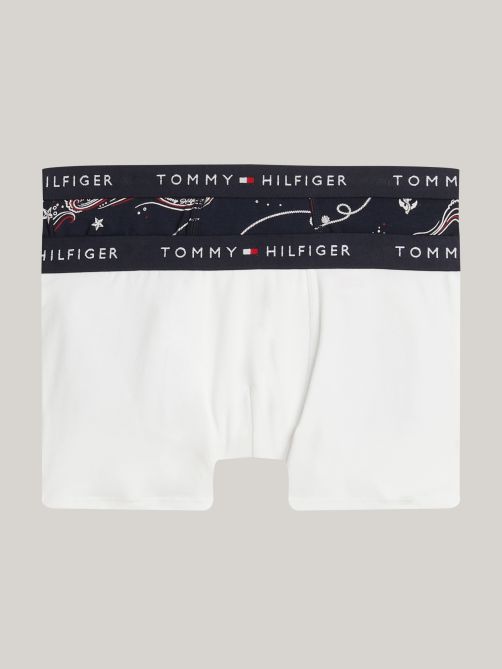 2-Pack Signature Print Logo Waistband Trunks