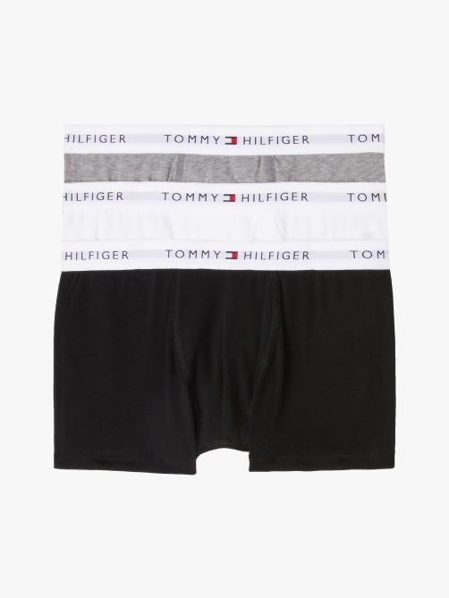 3-Pack Logo Waistband Trunks