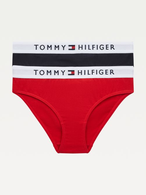 2-Pack Organic Cotton Logo Waistband Briefs