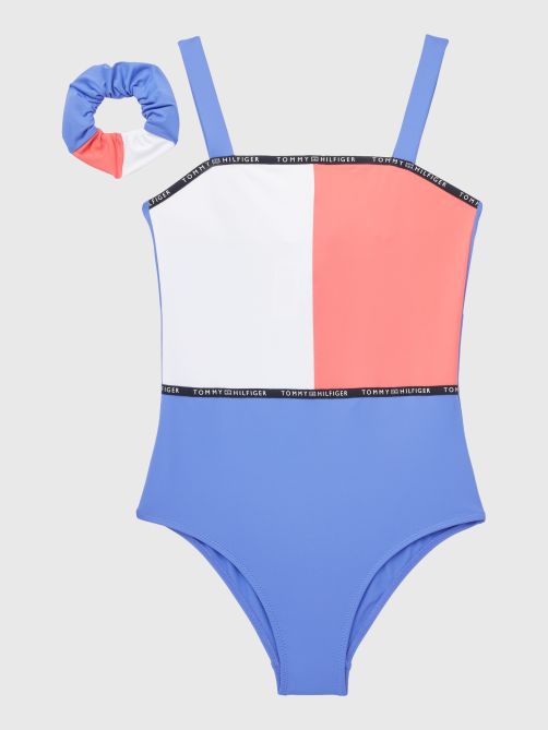 مايوه قطعة واحدة بألوان الشعار