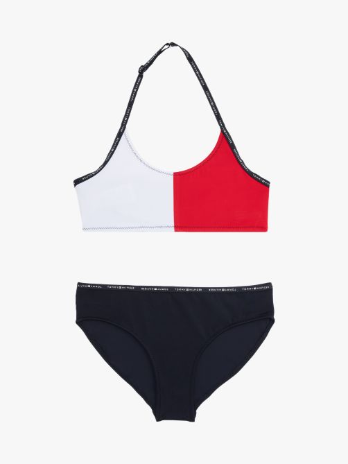 Hilfiger Flag Halterneck Bikini Set