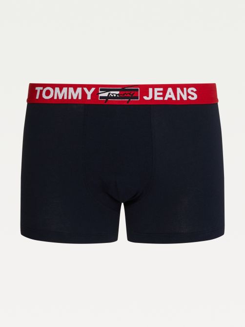 سروال داخلي مزين بالشعار على الخصر