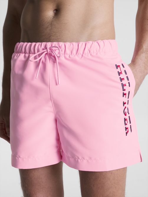 Hilfiger Logo Mid Length Swim Shorts