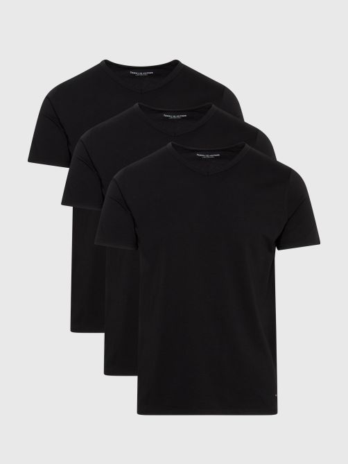 3 Pack V-Neck Cotton T-Shirts