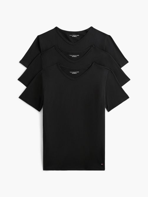 3 Pack V-Neck Cotton T-Shirts