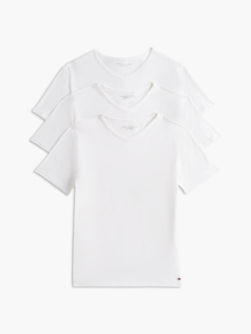 3 Pack V-Neck Cotton T-Shirts