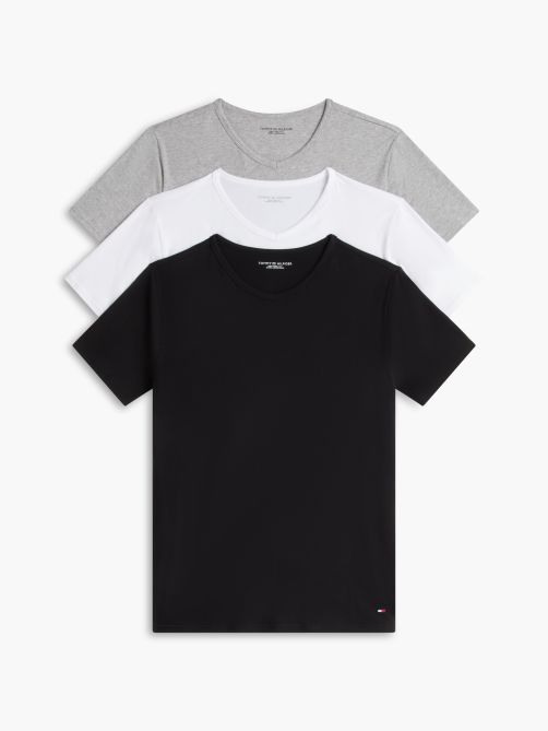 3 Pack V-Neck Cotton T-Shirts