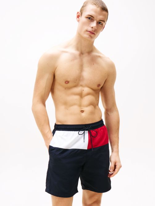 Hilfiger Flag Long Length Swim Shorts