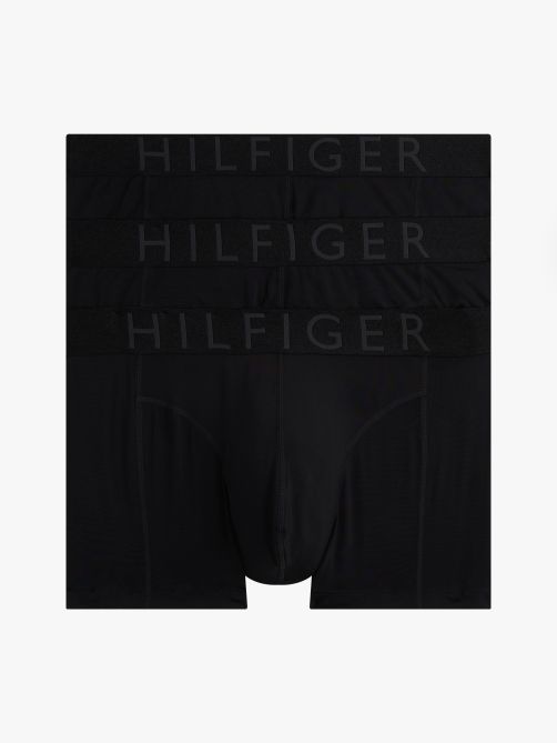 3-Pack Metallic Waistband Trunks