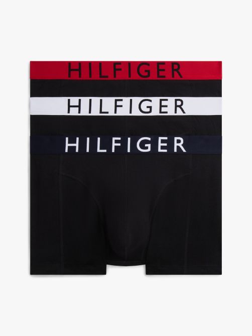 3-Pack Logo Waistband Trunks