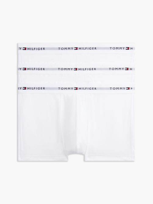 3-Pack Signature Repeat Logo Waistband Trunks