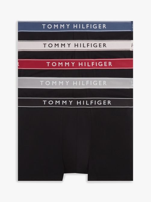 Essential 5-Pack Logo Waistband Trunks