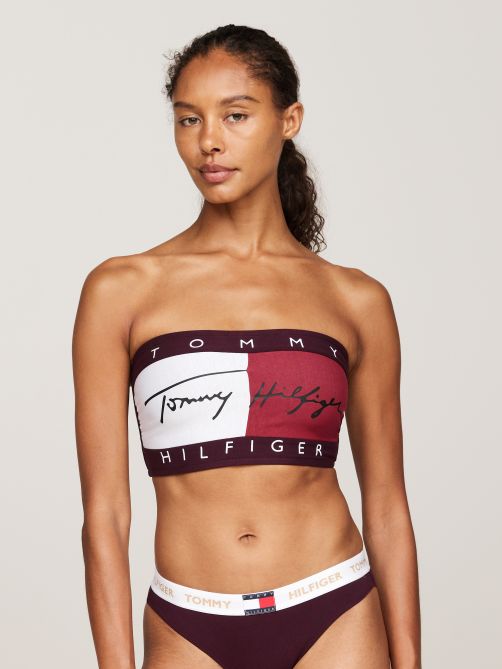 Heritage TH Signature Logo Bandeau Bra