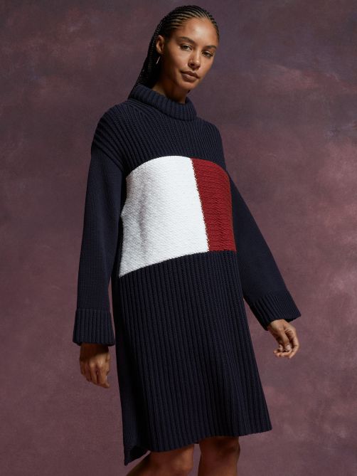 TH Collection Flag Icon Relaxed Dress