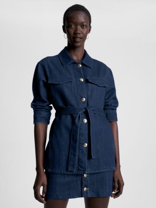 Belted Denim Jacket Tommy Hilfiger