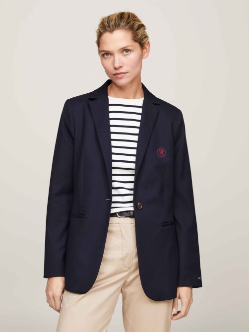 TH Monogram Single Breasted Regular Blazer