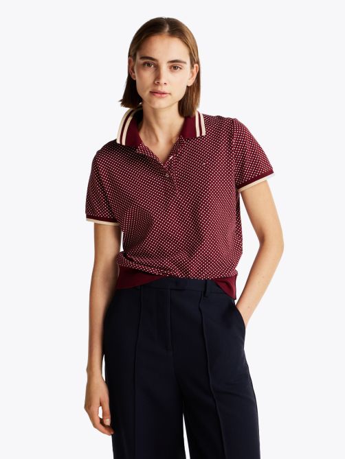 Regular Fit Print Polo Shirt