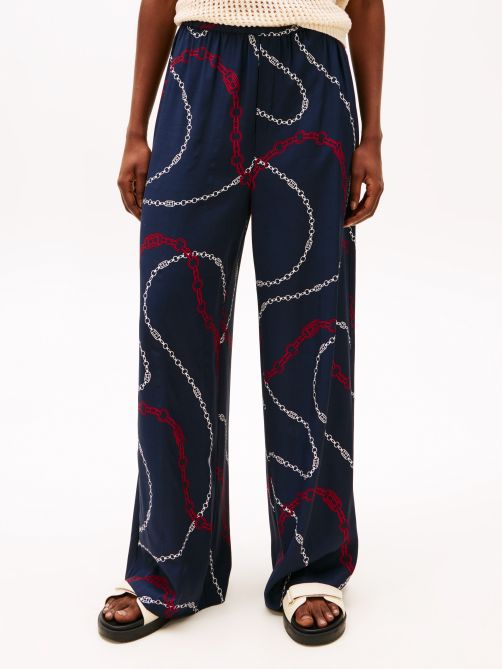 Loose Pull-On Trousers