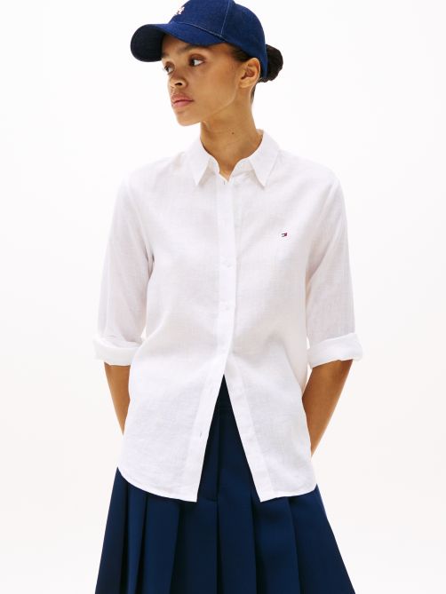 Regular Fit Linen Shirt