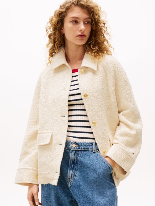 The Sofia Capsule Relaxed Bouclé Jacket