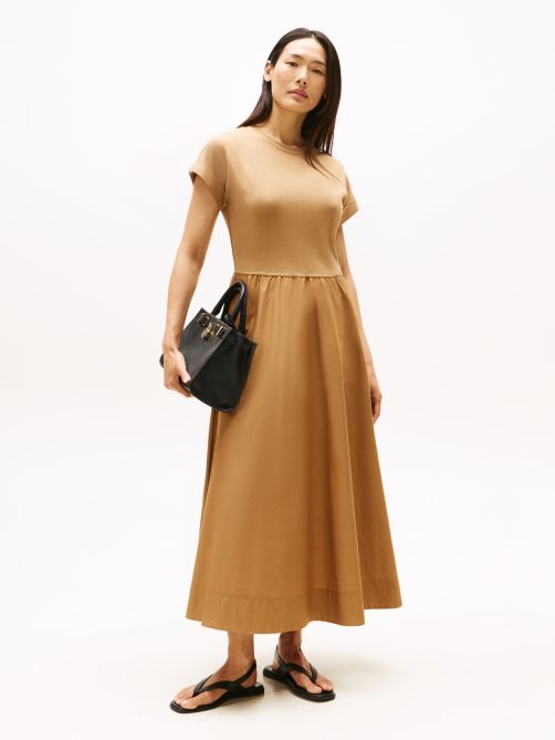 ★ ★ gold button dress T22F0TDR033WT1BDS gold-button-midi-bodycon-dress