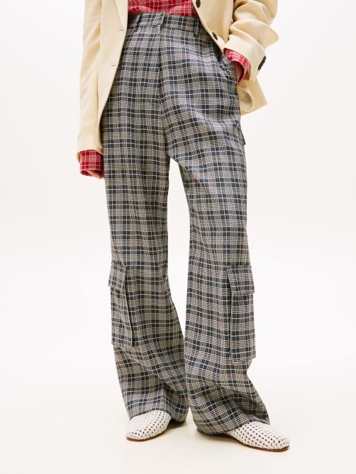 The Runway Collection Oversized Tailored Cargo Trousers