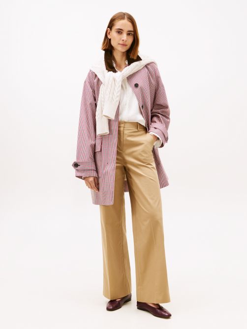 Cotton Wide Leg Pant