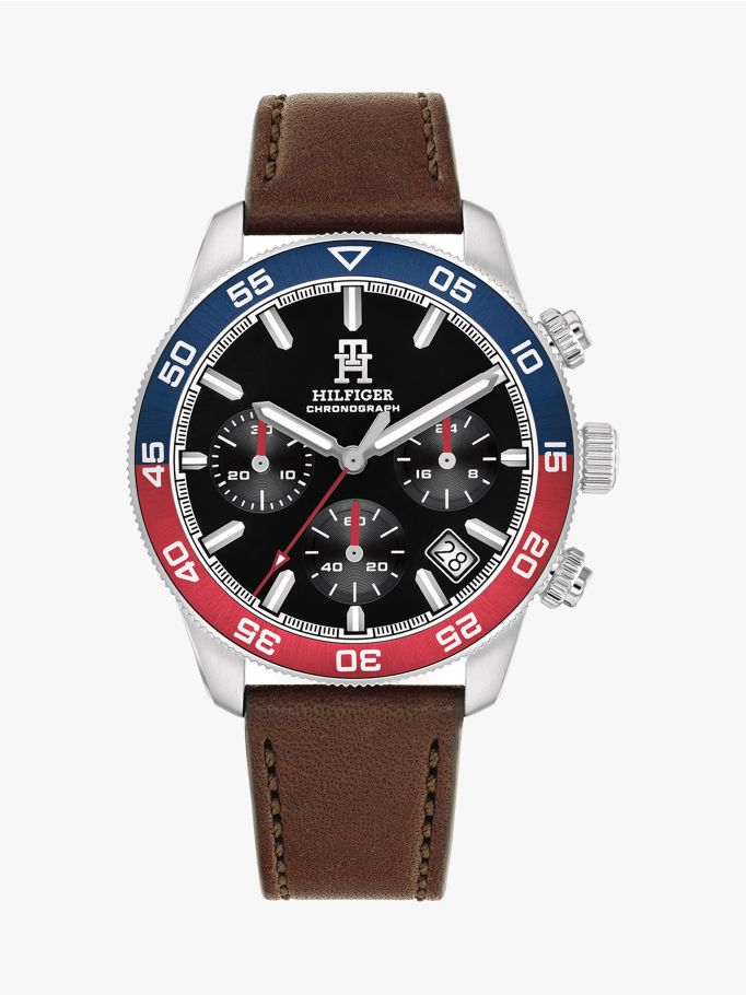Men's TH85 Black Dial Watch | Tommy Hilfiger