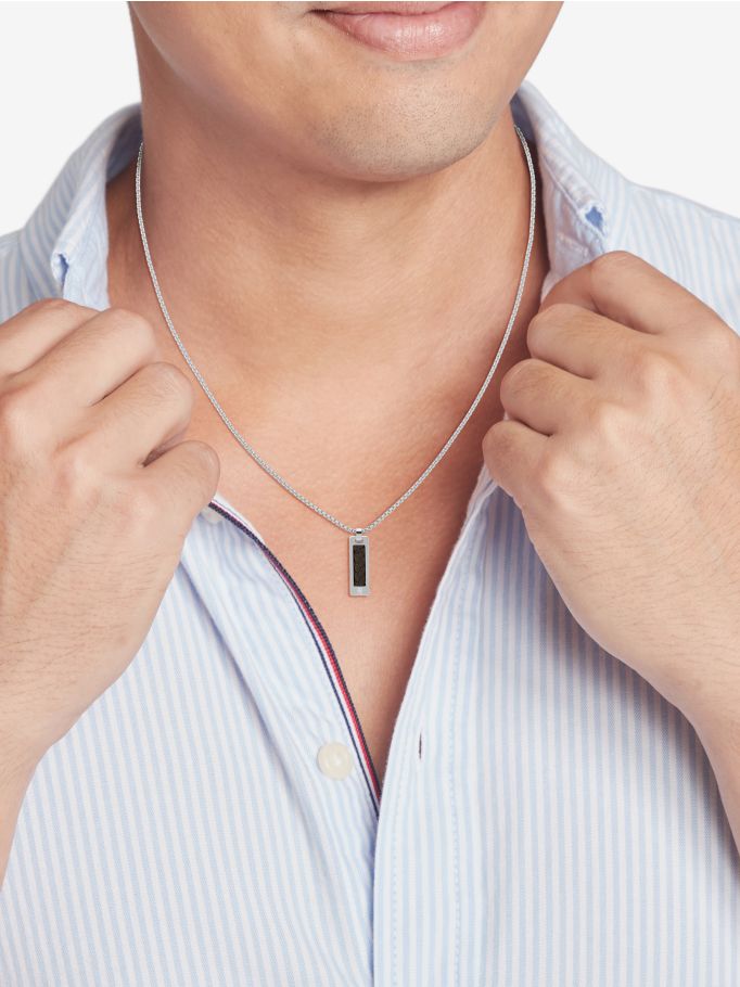 tommy hilfiger mens necklace