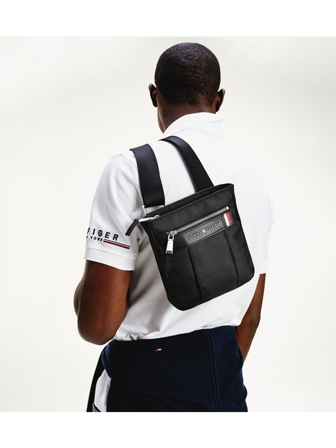 Men's Elevated Small Logo Crossover Bag 