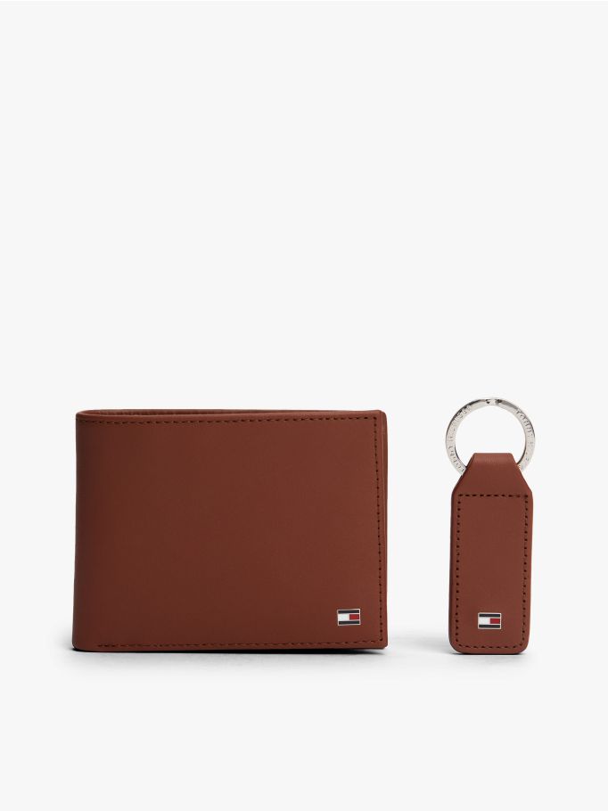 Bold Leather Wallet And Key Fob Gift Box Tommy Hilfiger - Main Image