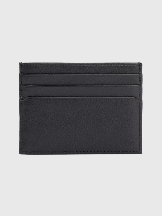 Premium Leather Card Holder | Tommy Hilfiger
