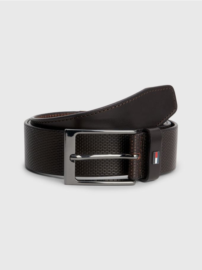Layton Texture Leather Belt | Tommy Hilfiger