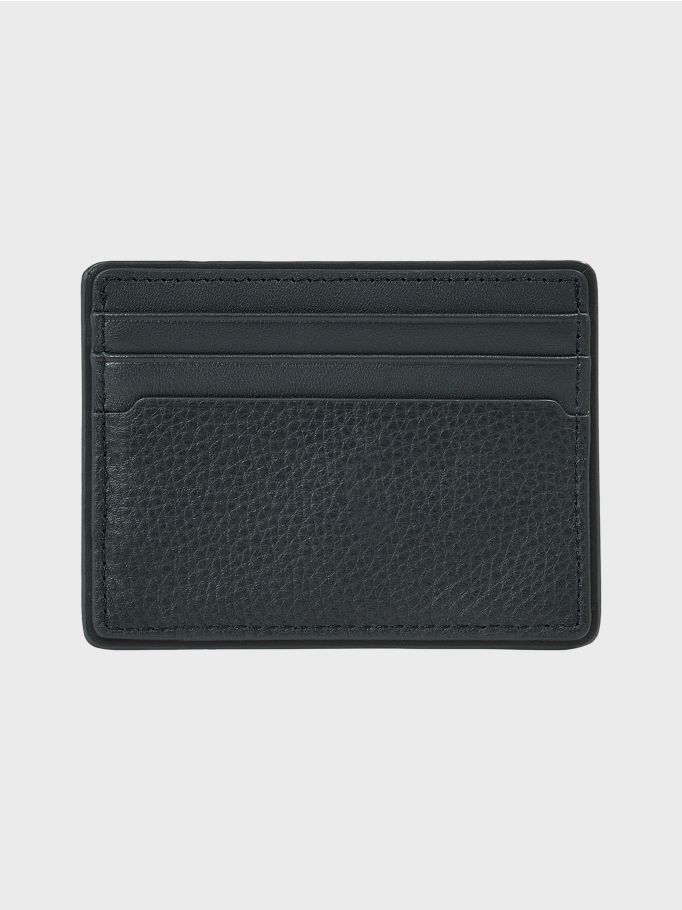 Casual Leather Credit Card Holder | Tommy Hilfiger