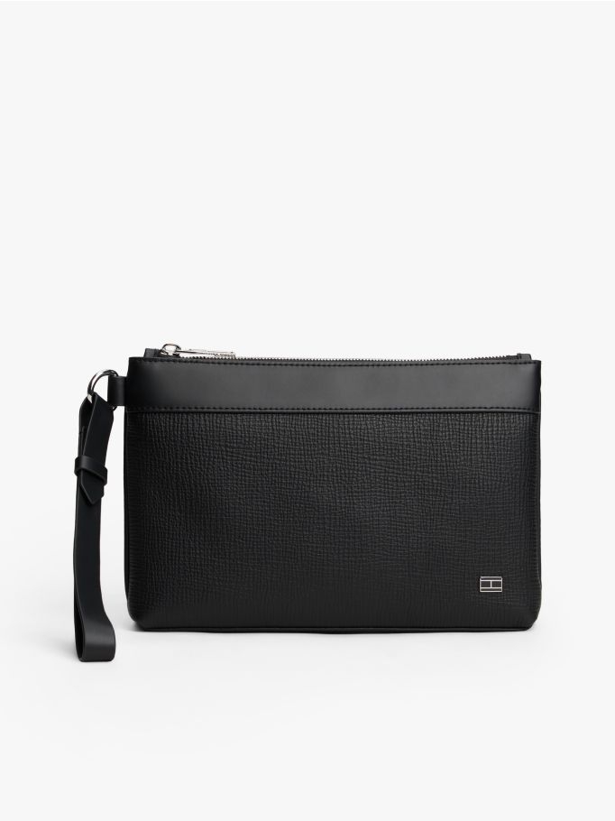 Timeless Hilfiger Flag Leather Pouch Tommy Hilfiger