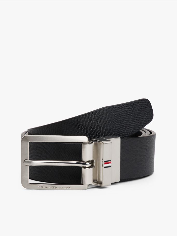 Relaxed TH Business Reversible Belt Set Tommy Hilfiger