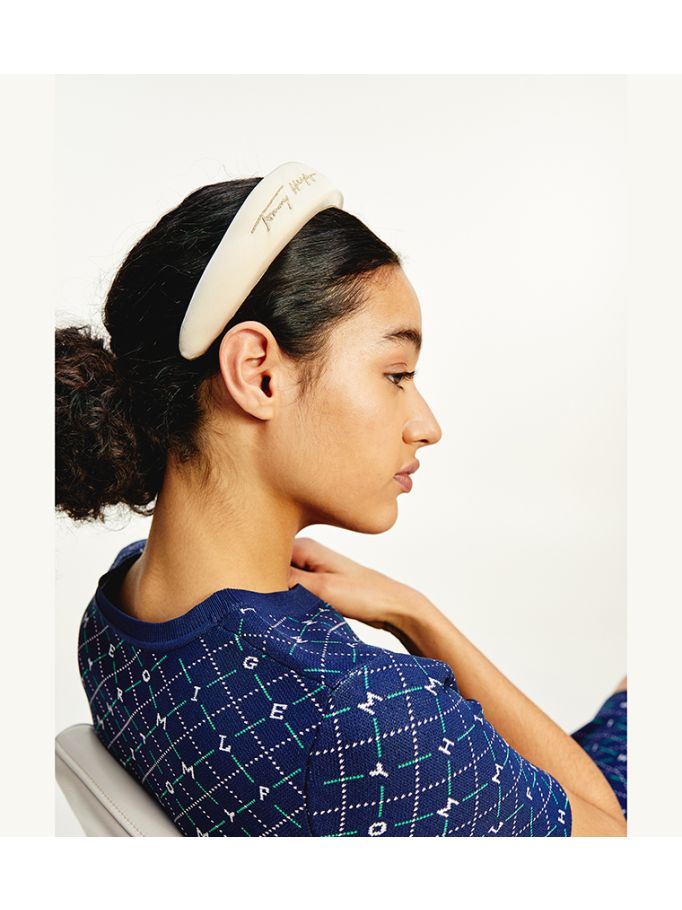 Tommy Hilfiger Signature Logo Headband Tommy Hilfiger
