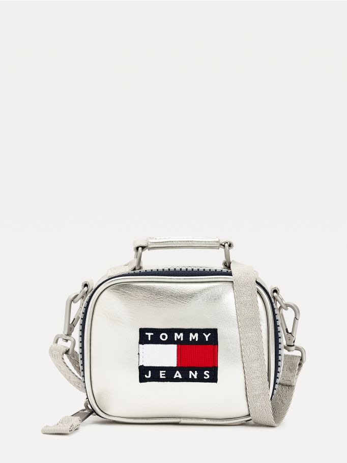 Tommy Hilfiger Metallic Zipped Nano Bag Tommy Hilfiger