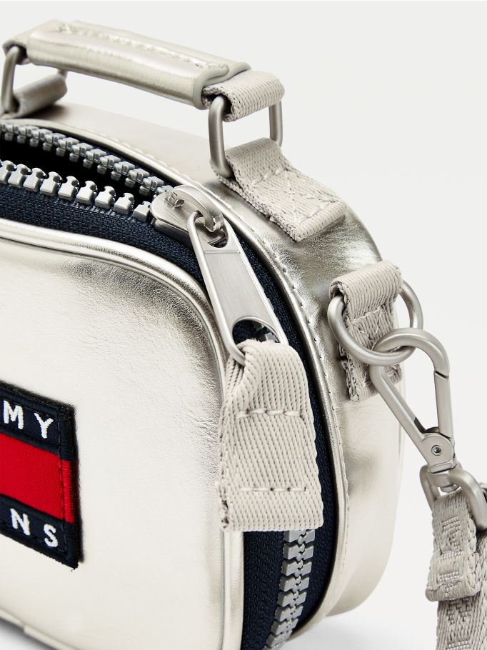 Tommy Hilfiger Metallic Zipped Nano Bag Tommy Hilfiger