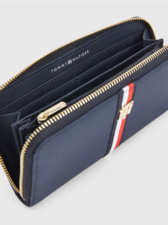 tommy hilfiger wallet zip