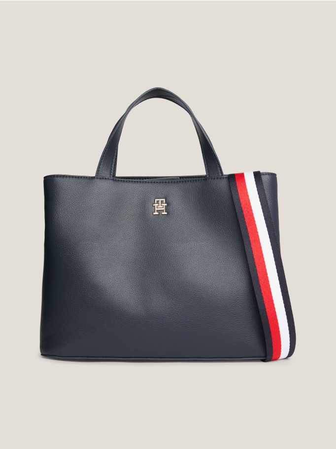 Essential Signature Tape Satchel | Tommy Hilfiger