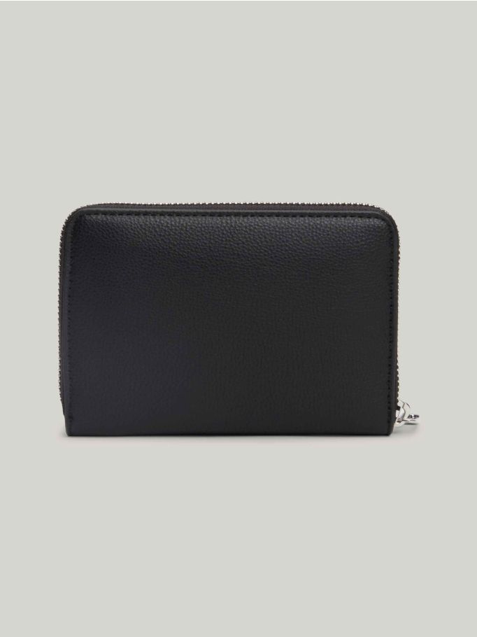 Essential TH Monogram Medium Zip-Around Wallet | Tommy Hilfiger