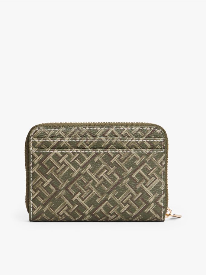 Bold TH Monogram Zip-Around Wallet | Tommy Hilfiger