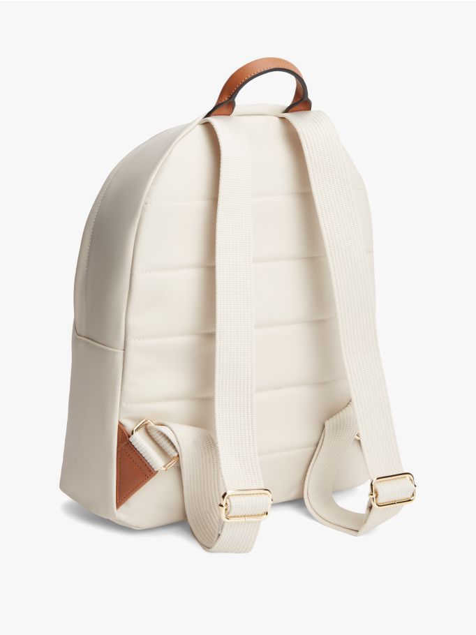 Tommy Hilfiger Backpack Purse Dome‎ Satchel Monogram Logo Book Bag TH Monogram Debossed Dome Backpack - Black | Tommy Hilfiger main image 4