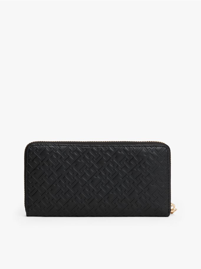 Breezy TH Monogram Zip-Around Wallet | Tommy Hilfiger