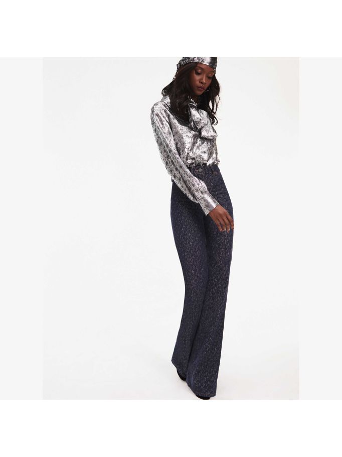 zendaya high waist bootcut jeans