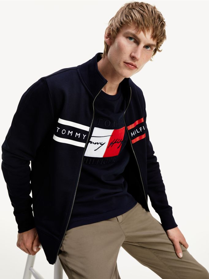 tommy hilfiger flag tee