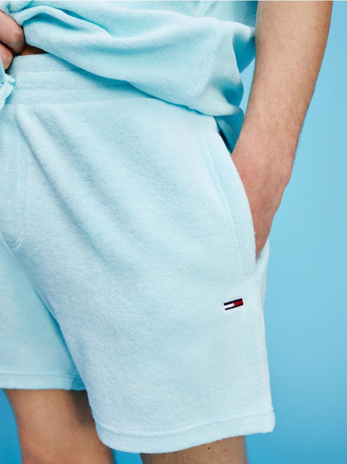 tommy hilfiger towelling shorts